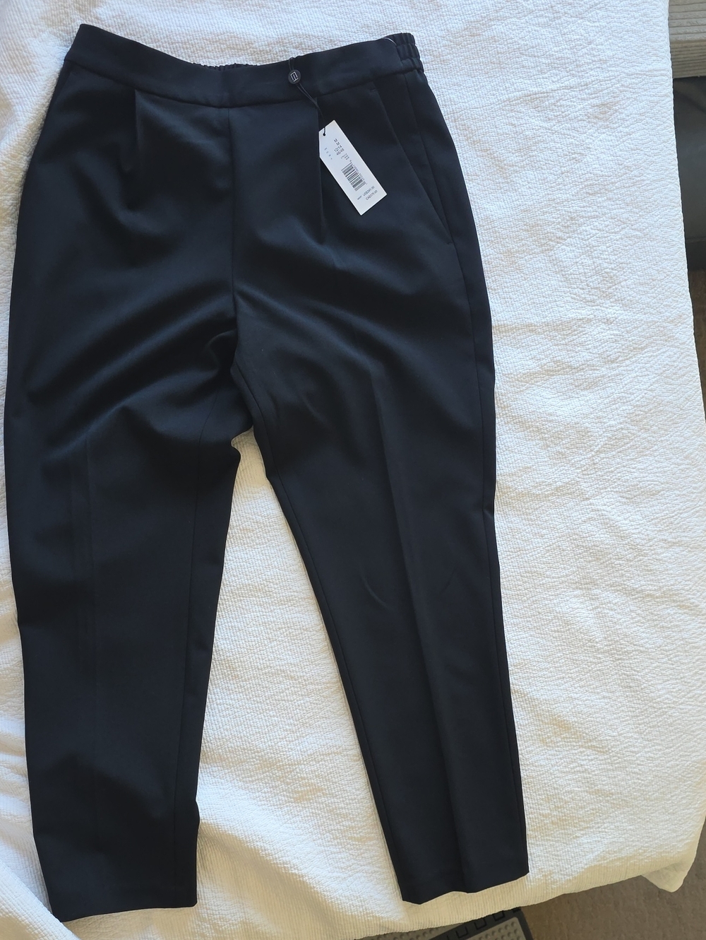 Elie Tahari Black Women's Tailored Ankle Pants